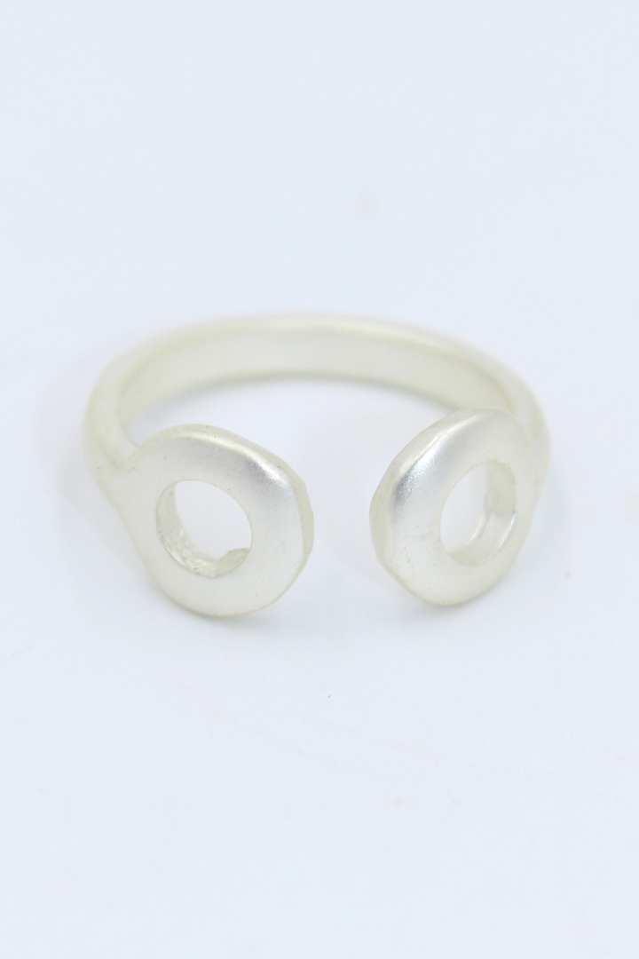 Coil Silver Ring image 0